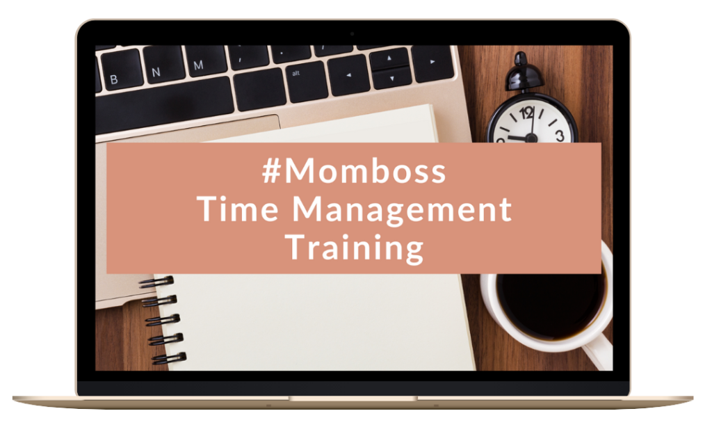 #Momboss Time Management Training mockup achtergrond
