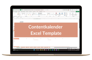 Contentkalender - Excel Template